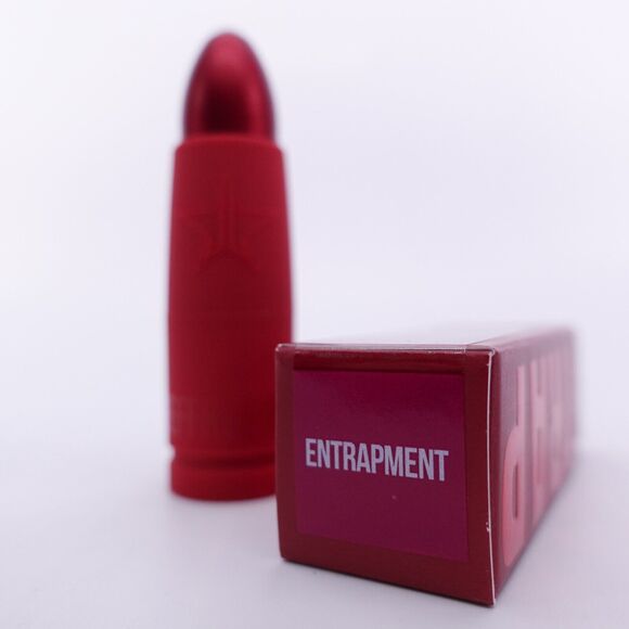 Jeffree Star Velvet Trap Lipstick Entrapment Dark Pink New - Picture 4 of 14